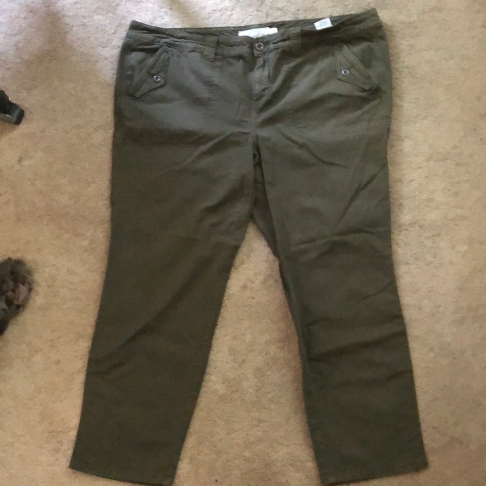 Torrid khaki pants